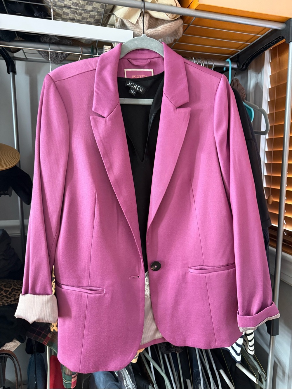 Scotch & Soda Pink Women's Blazer Jacket size medium